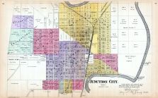 Junction City, Kansas State Atlas 1887